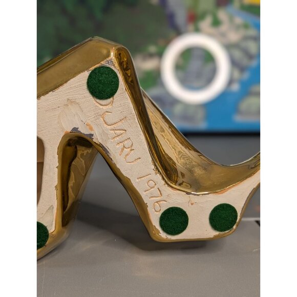 Jaru 1976 Gold Ceramic Lovers Sculpture - Picture 14 of 16